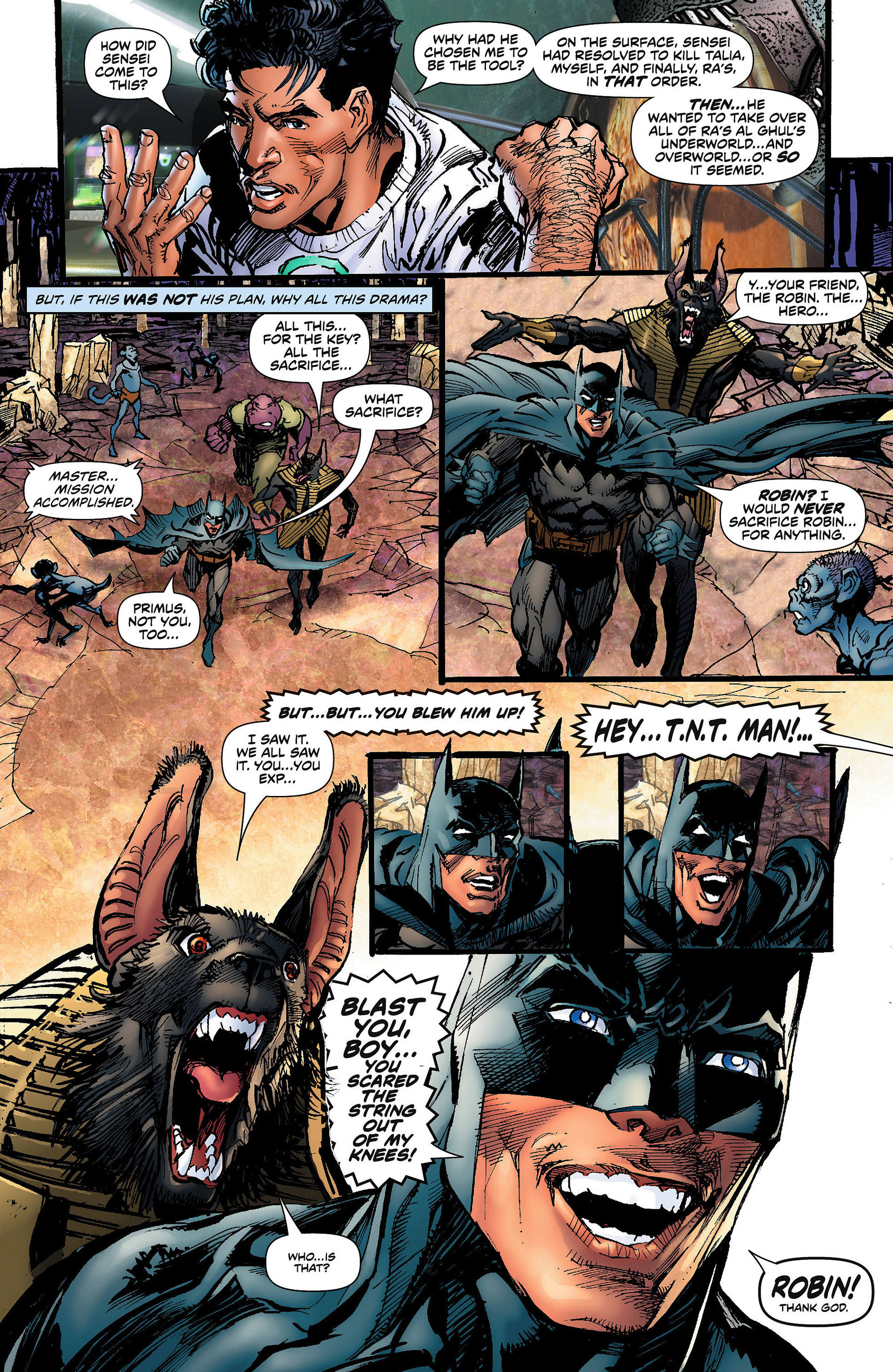 Read online Batman: Odyssey comic -  Issue #5 - 4