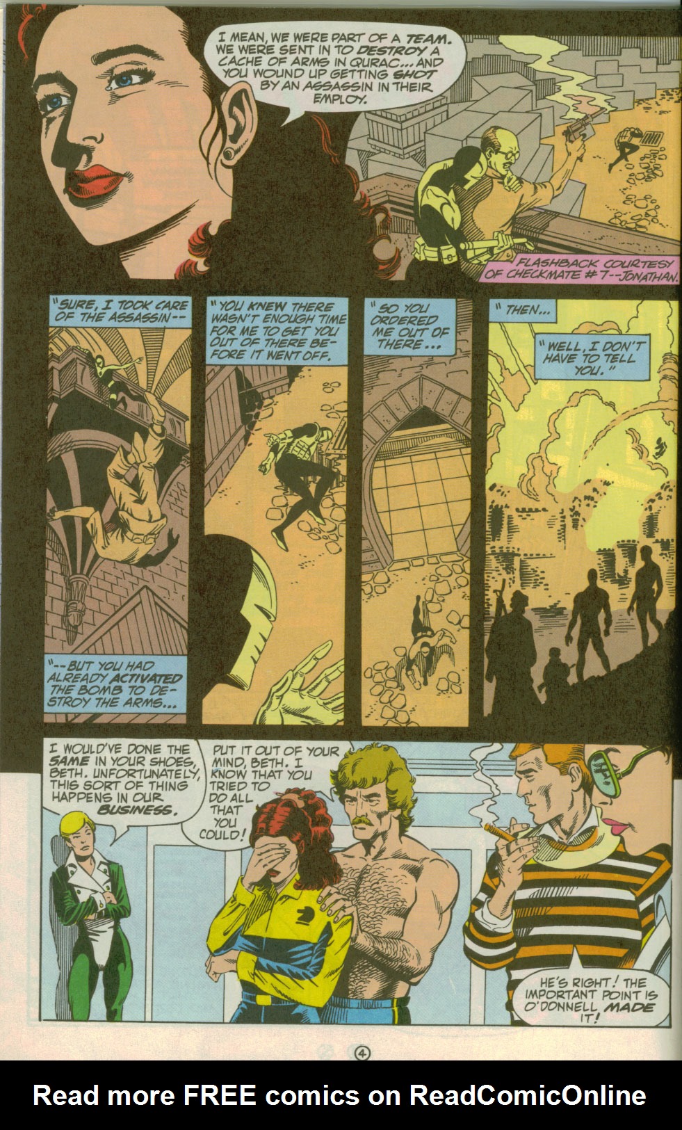 Read online Checkmate (1988) comic -  Issue #20 - 5