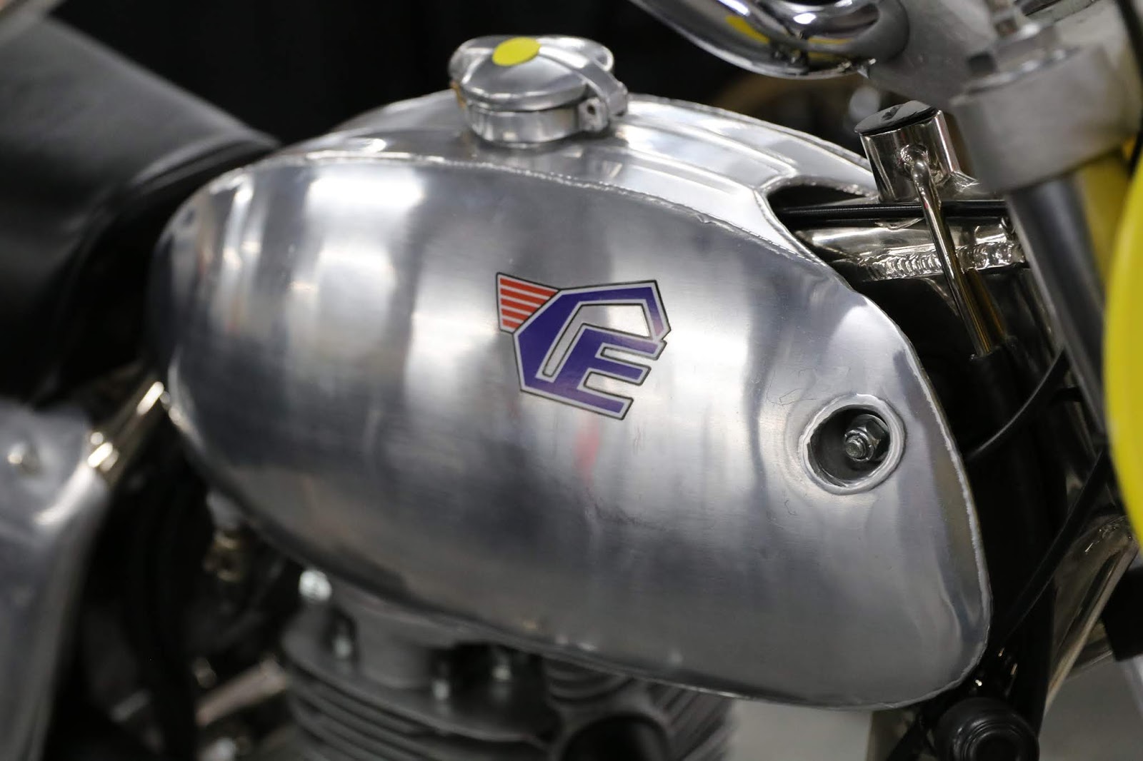 OldMotoDude 1973 Cheney Triumph 500 sold for 12,100 at the 2019 Mecum