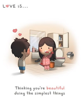 love is thinking you are beautiful doing the simplest things