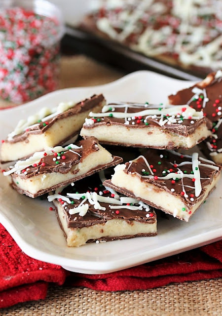 Slices of Sugar Cookie Dough Bark Image