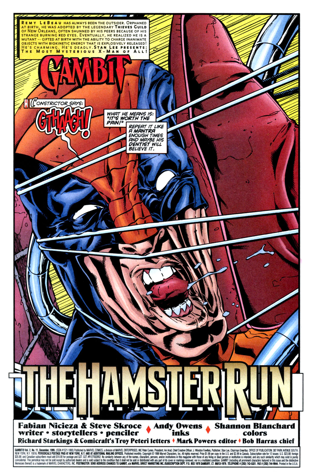Read online Gambit (1999) comic -  Issue #11 - 2