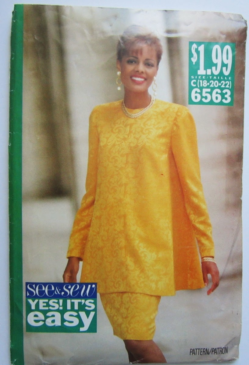 SimplySewing: SOLD Butterick 6563 Uncut See & Sew Pattern Misses Flared ...