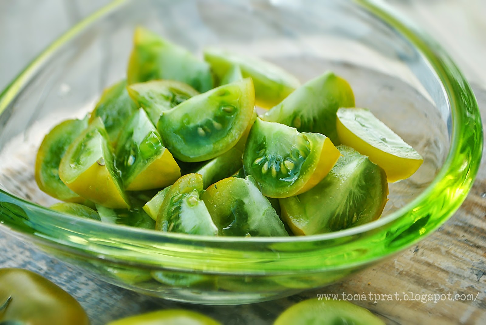 Talkin� Tomatoes with Helene Lime Green Salad