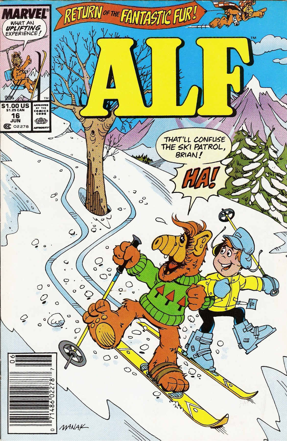 Read online ALF comic -  Issue #16 - 1