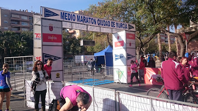 STOP EN LA MEDIA MARATÓN MURCIA