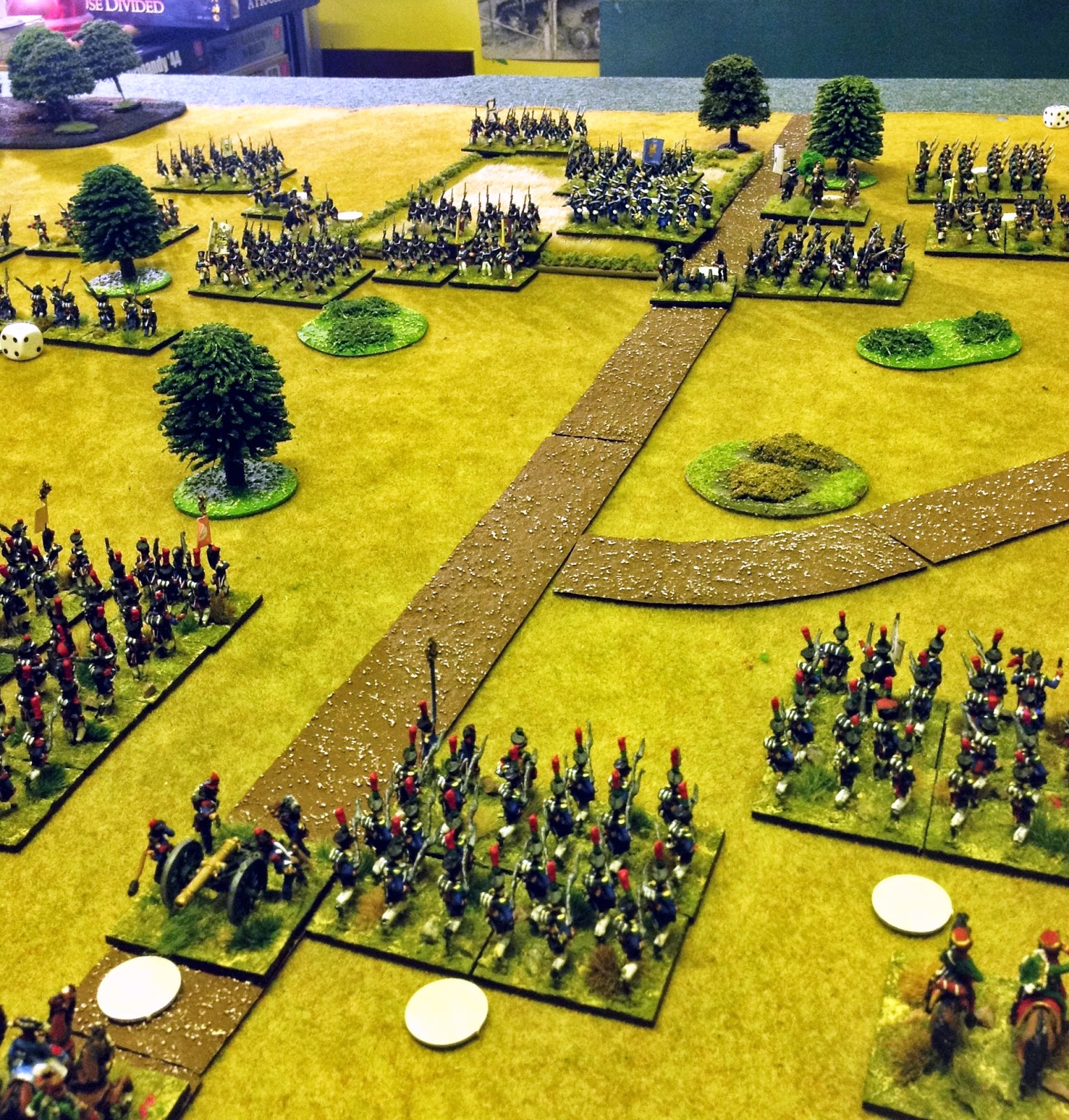 Sgt Steiner's Wargaming Blog: Tremble Ye Tyrants Napoleonic rules tried