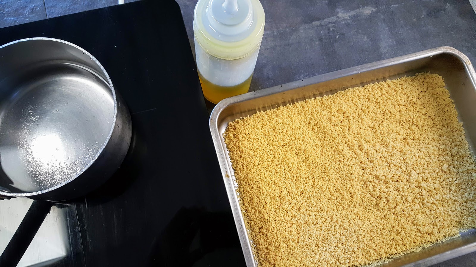 Cuire de la semoule de blé dur moyenne ou couscous