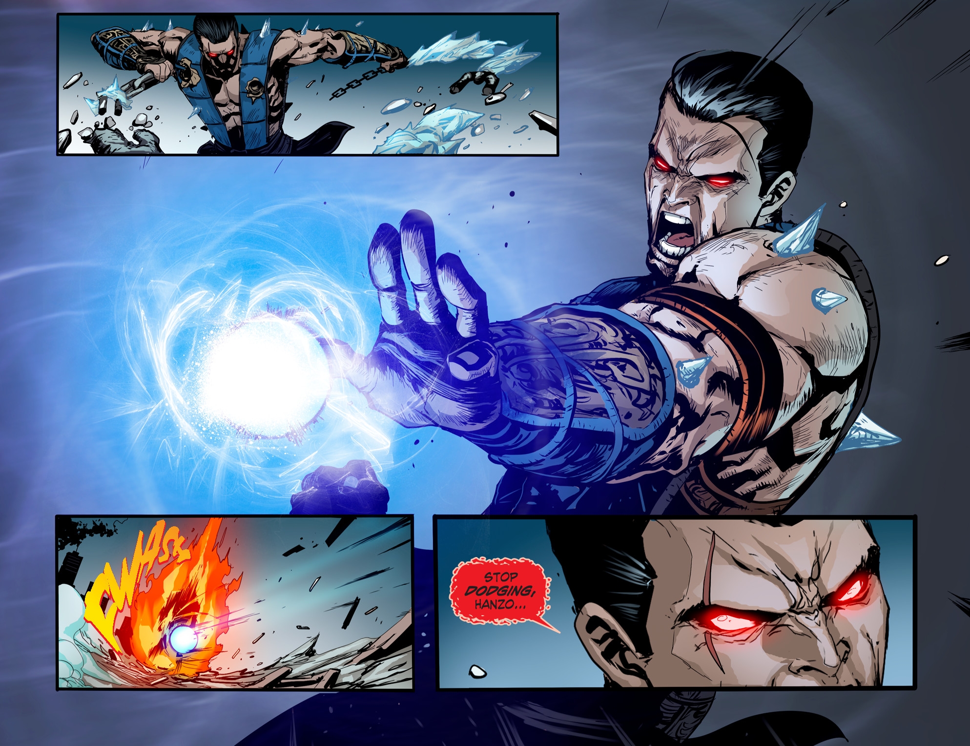 Read online Mortal Kombat X [I] comic -  Issue #14 - 9