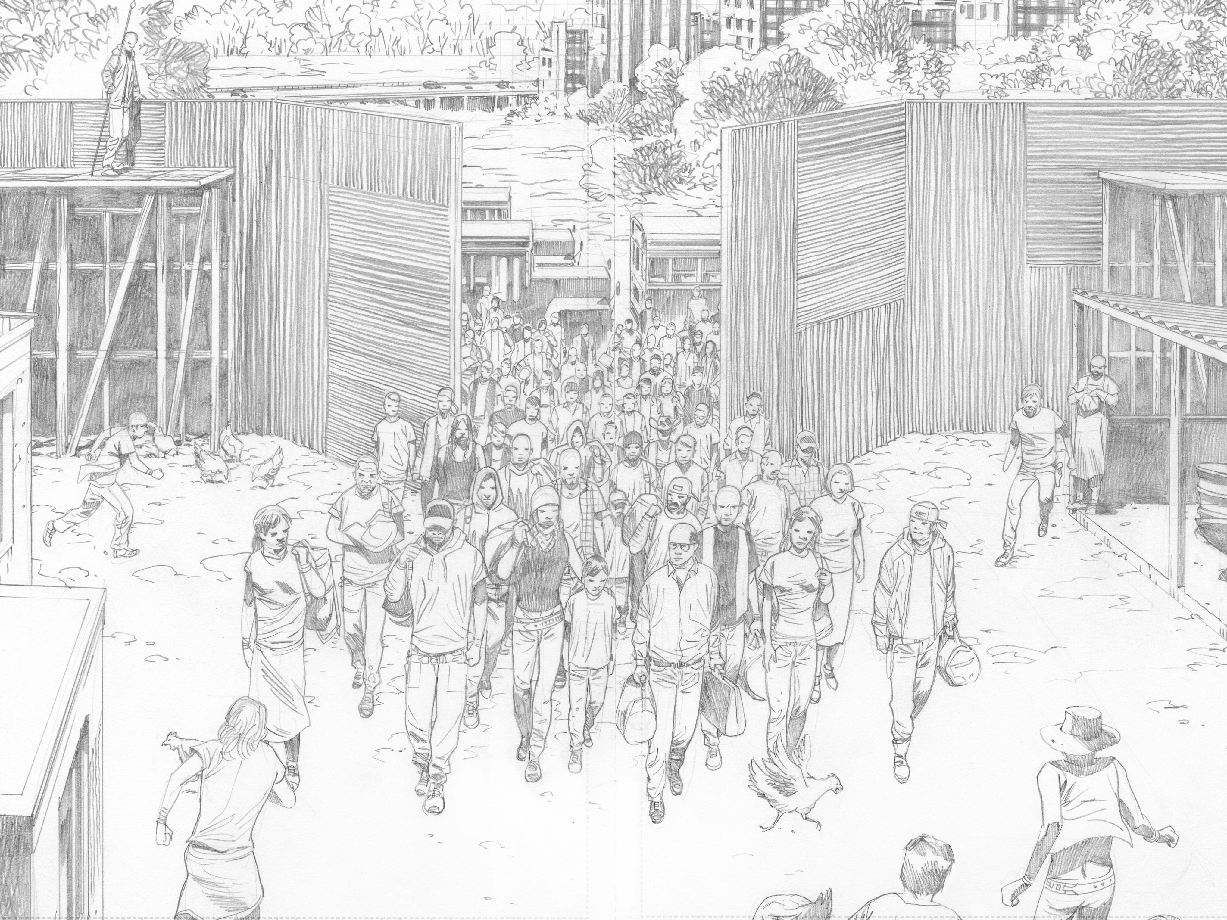 The Walking Dead issue All Out War Artist Proof Edition - Page 165
