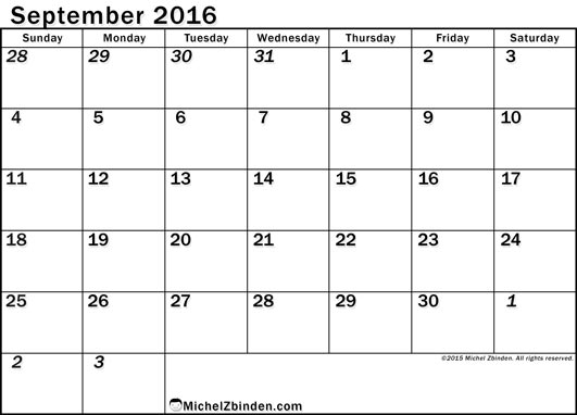 September-2016-Calendar-India-excel
