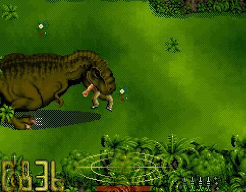 Jurassic Park (SNES) recria a luta pela sobrevivência em meio a dinossauros  - Nintendo Blast