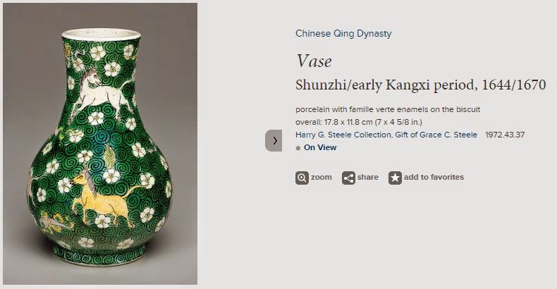 Pear Shaped Kangxi Famille Verte vase