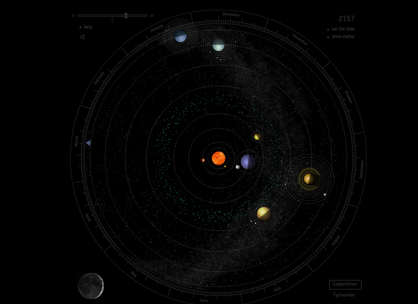 Webteresting: Our Solar System - Dynamic Diagram
