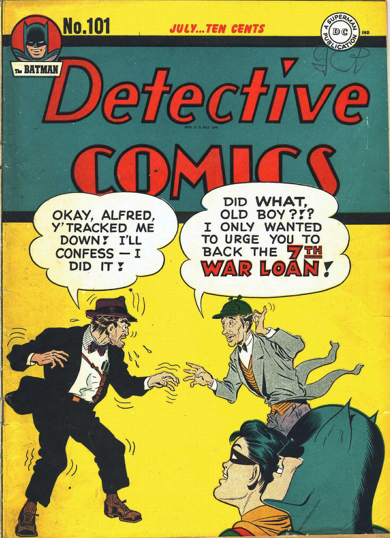 Read online Detective Comics (1937) comic -  Issue #101 - 1