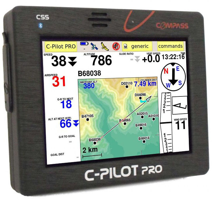 =GEVIG= GRUPO ECOLÓGICO DE VÔO DA ILHA GRANDE.: GPS COMPASS C-PILOT PRO