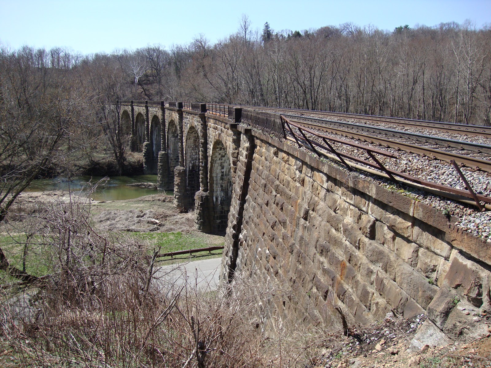 Thomas Viaduct & Relay, Maryland Railroad History Thomas Viaduct & Relay, MD Photos March