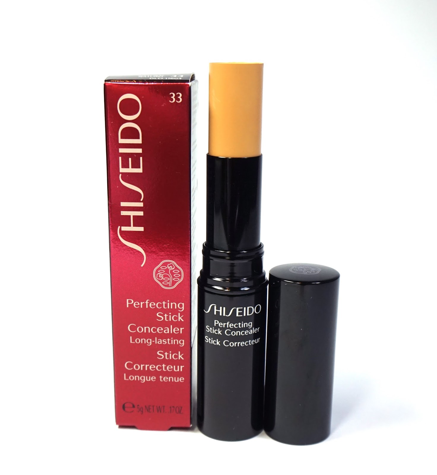 Shiseido Perfecting Stick Concealer in 33 Review Swatches