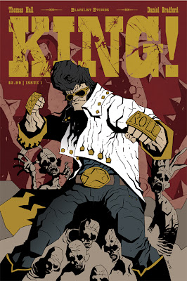 Blacklist Studios - King! Issue #1 Cover Artwork by Daniel Bradford