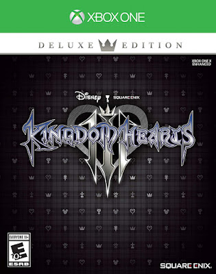 Kingdom Hearts 3 Game Cover Xbox One Deluxe Edition