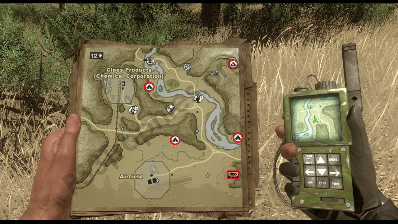 Пленки шакала карта far cry 2