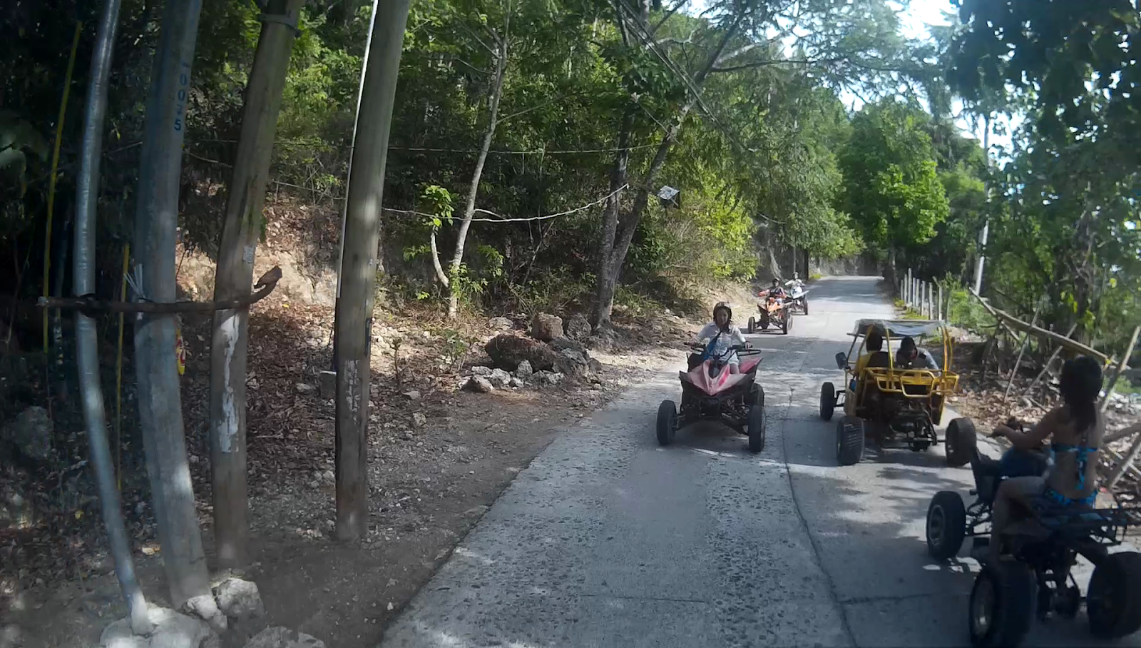 ATV ride in the streets of Boracay