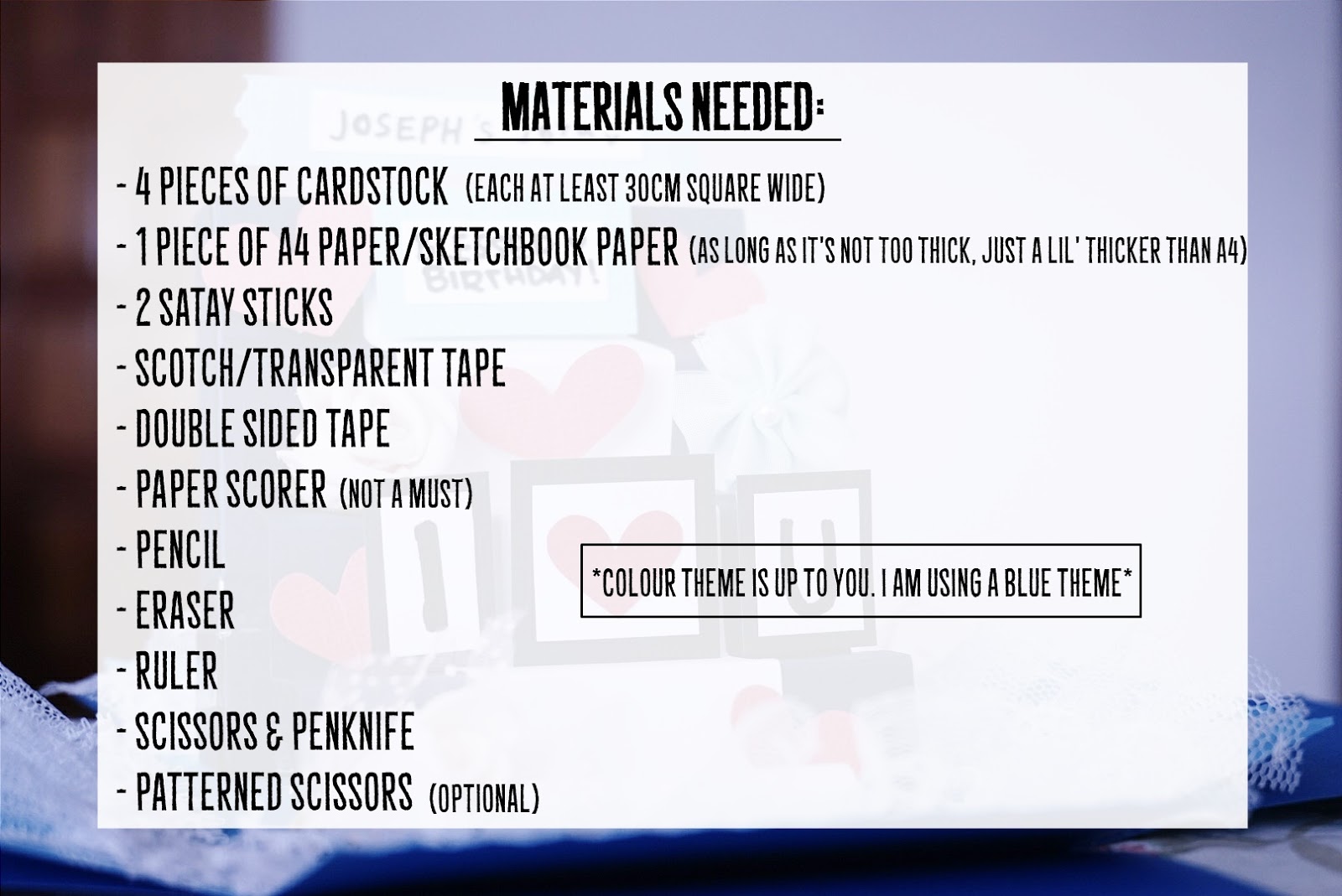 Braysel's Diary How to make a staircase explosion box card tutorial