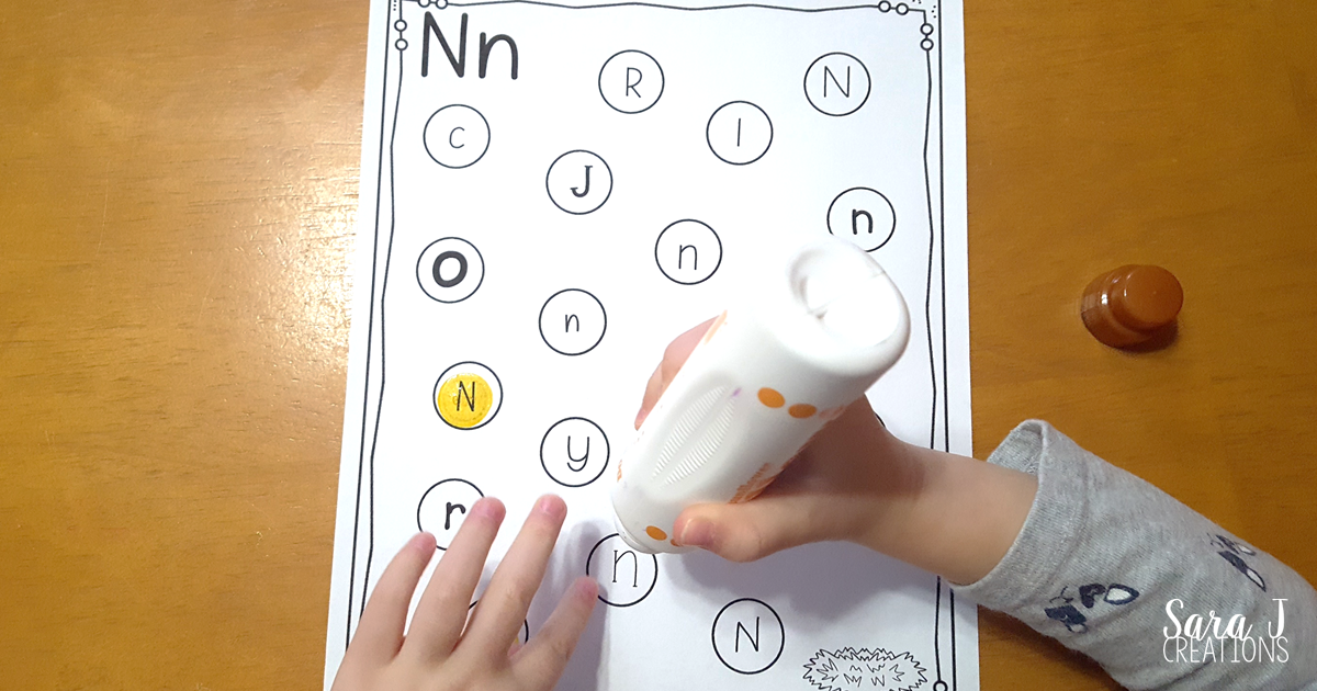 Letter N Activities  Sara J Creations