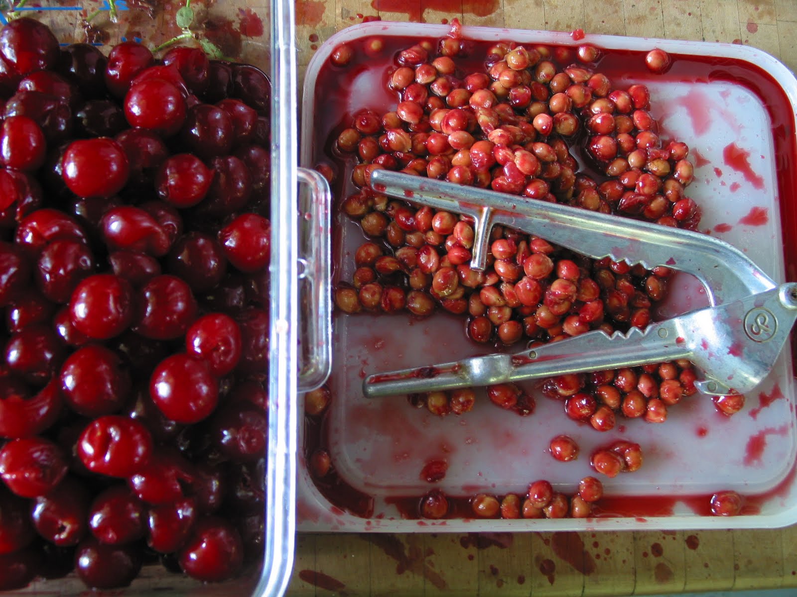 What Julia Ate Cherry Pit Liqueur