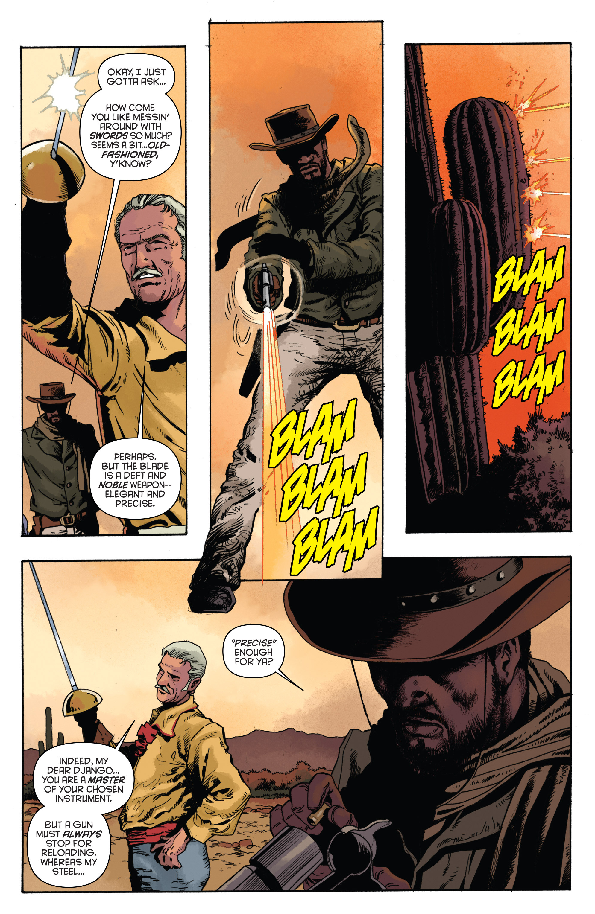 Read online Django/Zorro comic -  Issue #2 - 26