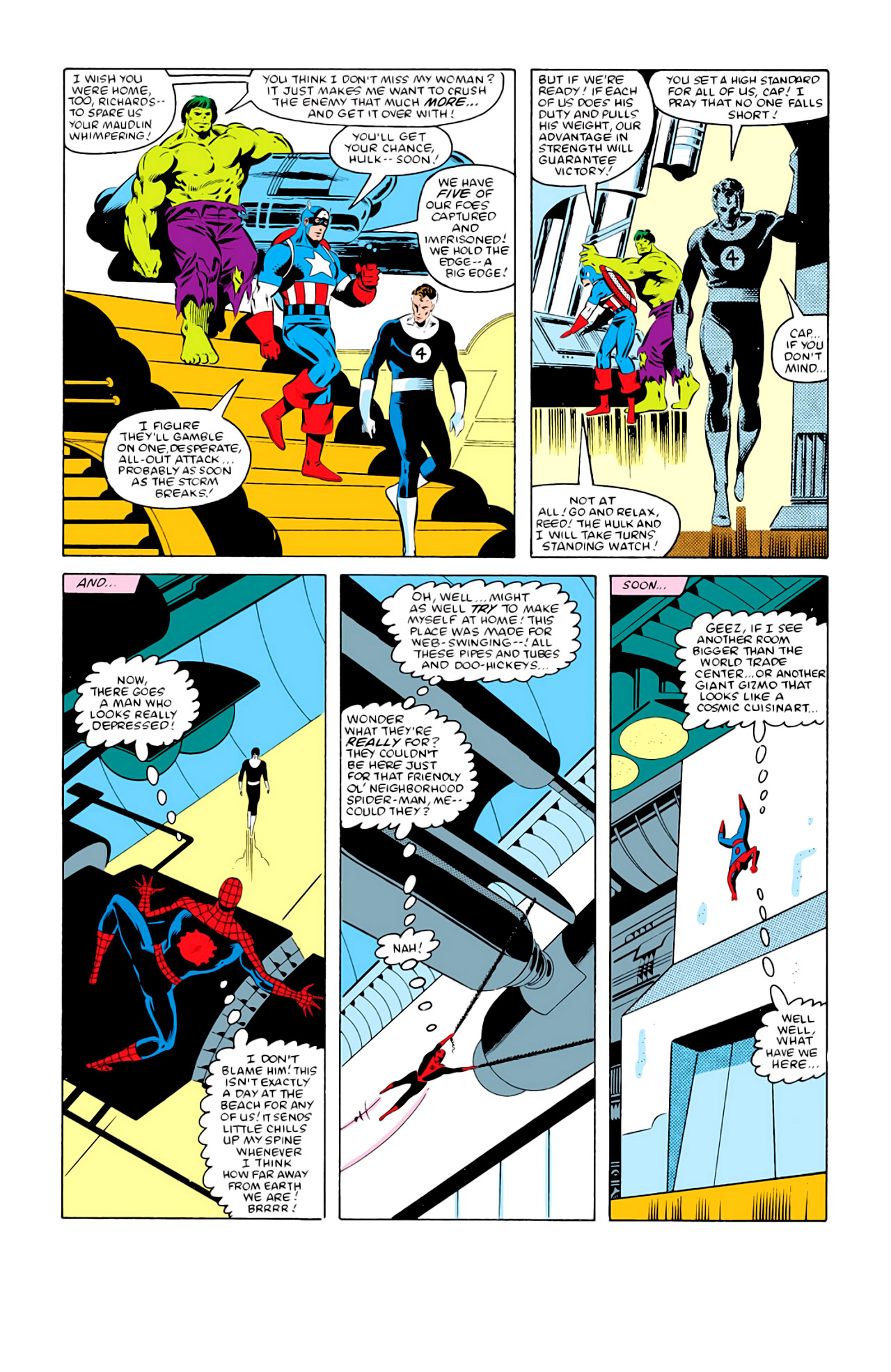 Read online Captain America (1968) comic -  Issue #292d - 9