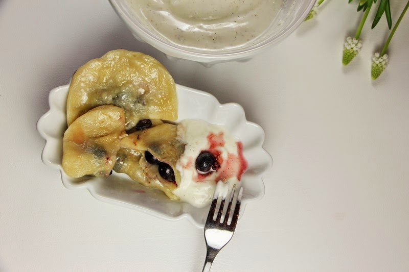 Blueberry Pierogi - Ich backs mir Blueberry Pierogi - Ich backs mir