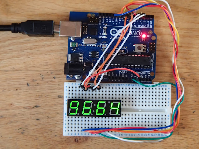 Sparks N Smoke: 36 The 4-digit 7-segment LED