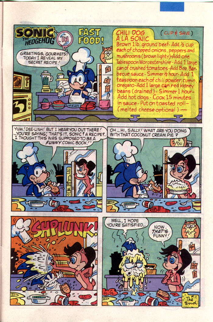 Read online Sonic The Hedgehog comic -  Issue #1 - 28