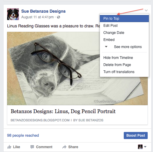 Betanzos Designs How to Get Your Facebook Posts Seen