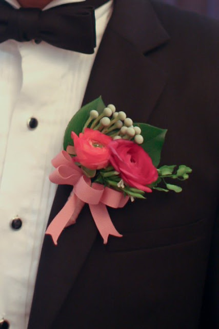 corsage by Lily Sarah