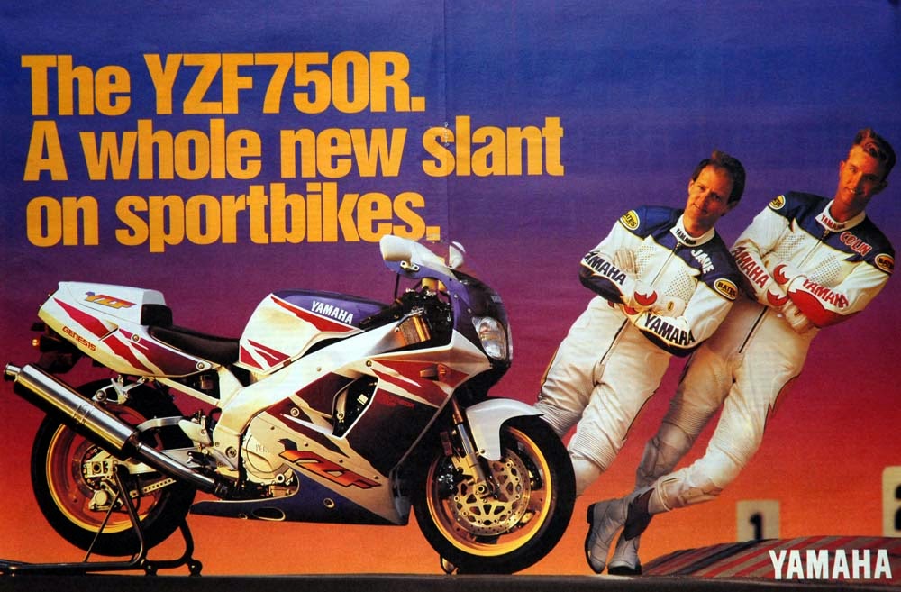 Racing Cafè: Vintage Brochures: Yamaha YZF 750 R '90s (Usa)