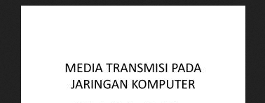 Media Tranmisi pada Lapisan Fisik ( Physical Layer ), Transmisi Microwave , Gelombang mikro (microwave) , UHF, SHF dan EHF., Kabel UTP Category 3 (Cat3), Kabel UTP Category 5 , Kabel Coaxial , Kabel Fiber Optik , Transmisi radio, Wireless, Kabel (wire)