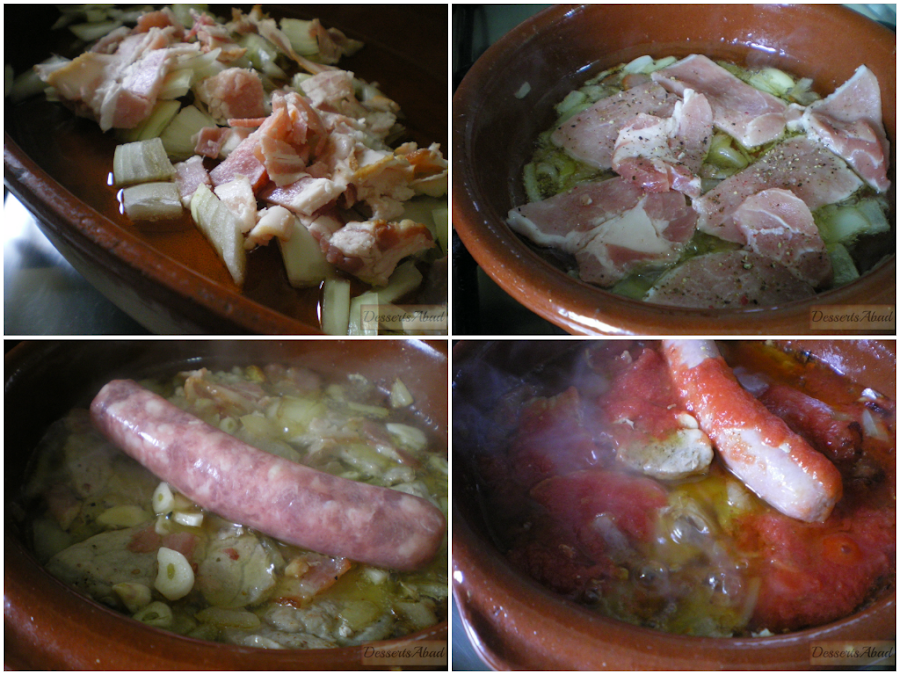 Elaboración Cassoulet Fase 1
