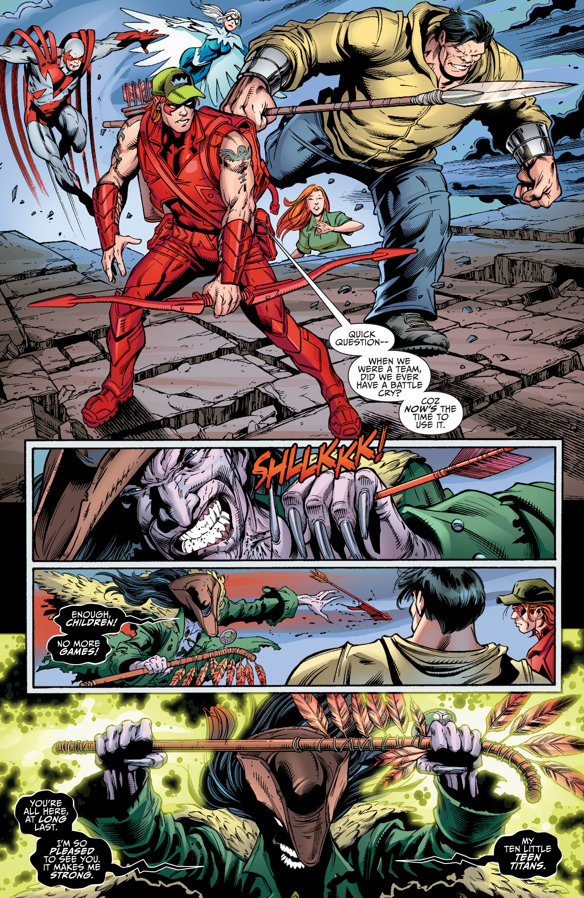 Read online Titans Hunt comic -  Issue #8 - 10