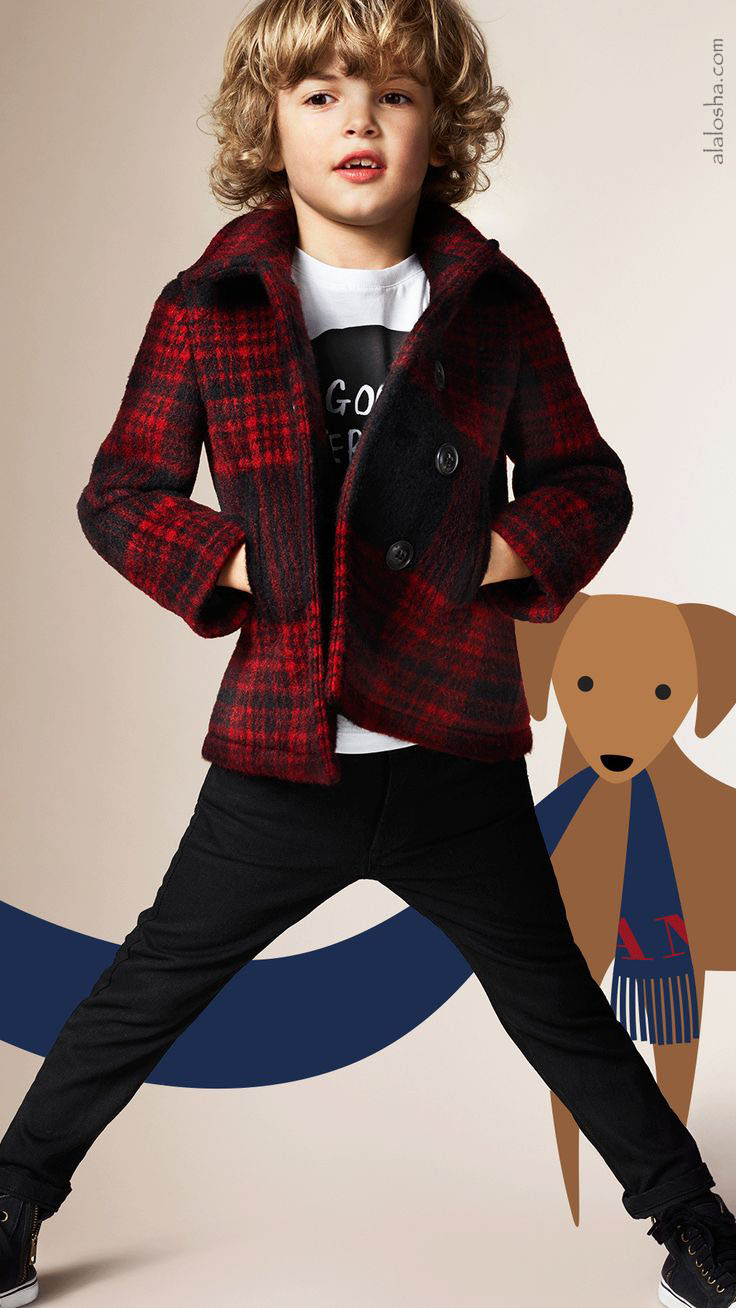 botte burberry enfant