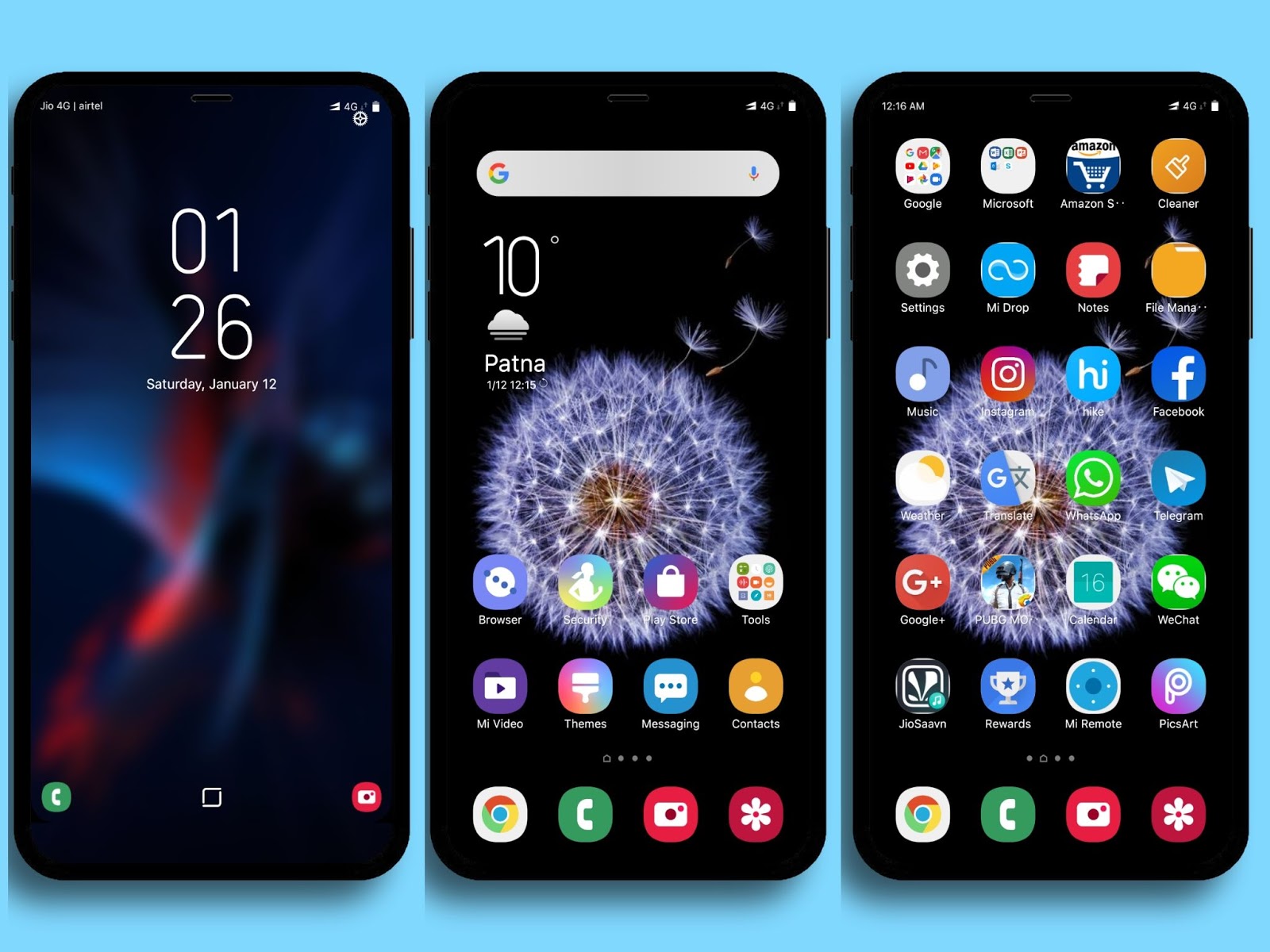 Samsung One UI MIUI Theme Download For Xiaomi Mobile !! Xiaomi Themes