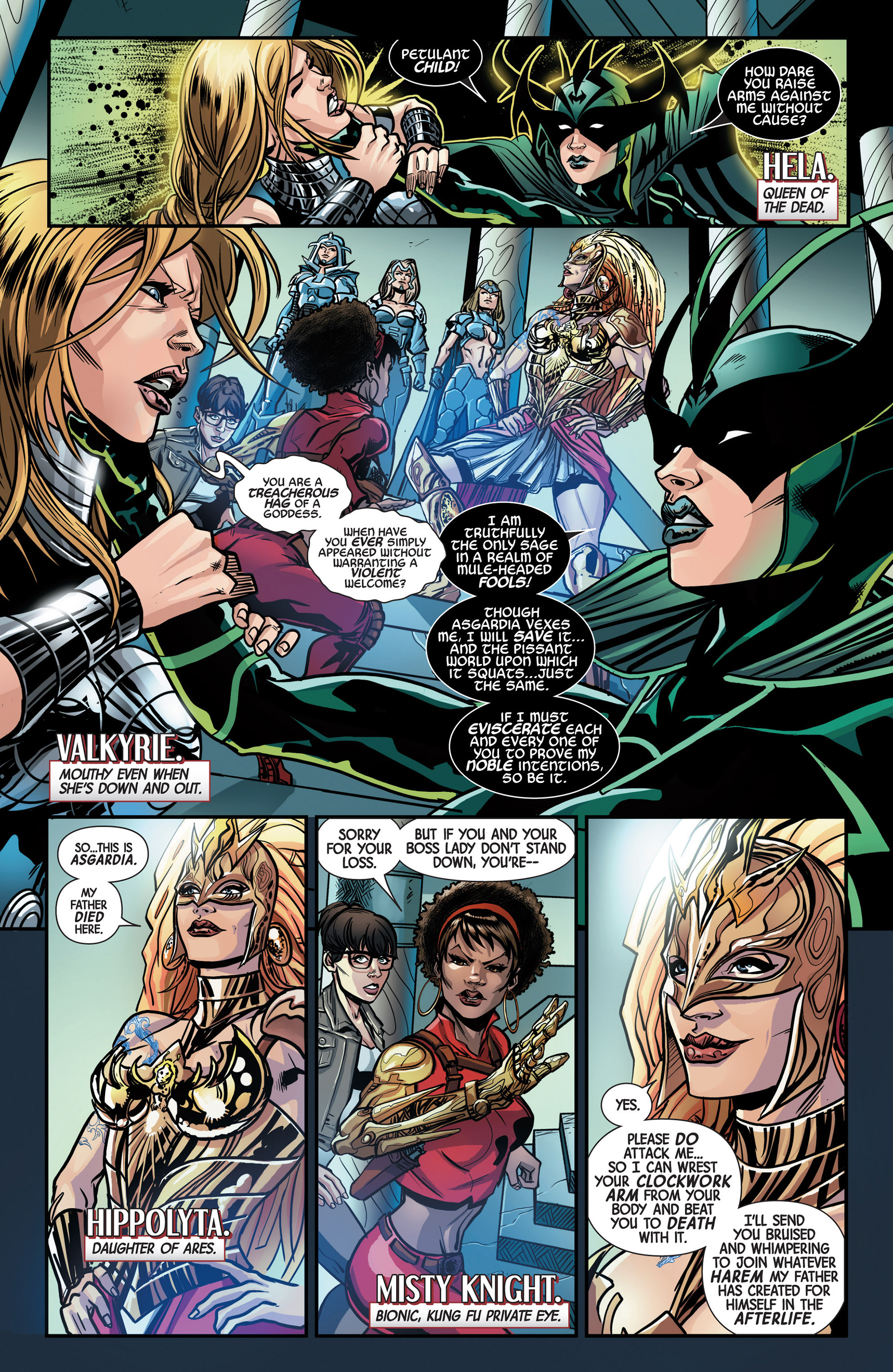 Read online Fearless Defenders comic -  Issue #3 - 3