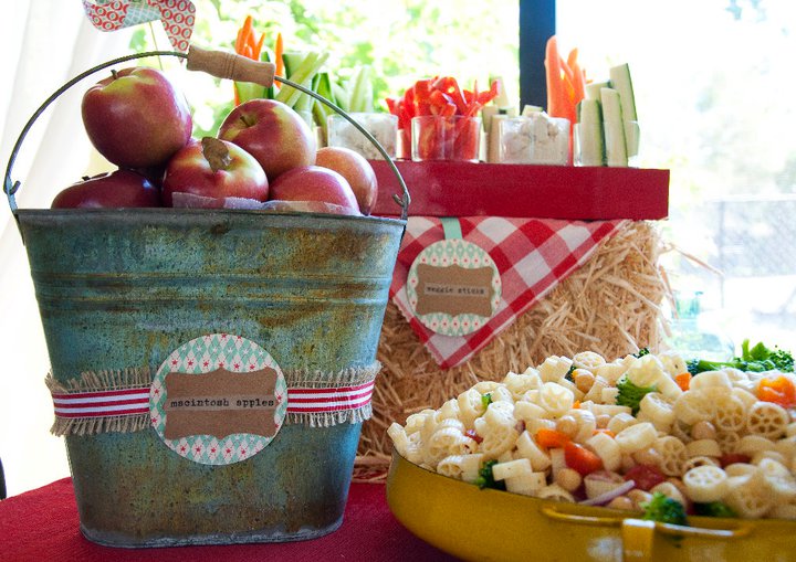 Kara s Party Ideas Vintage Red Wagon  Radio Flyer  Birthday Party  - 15