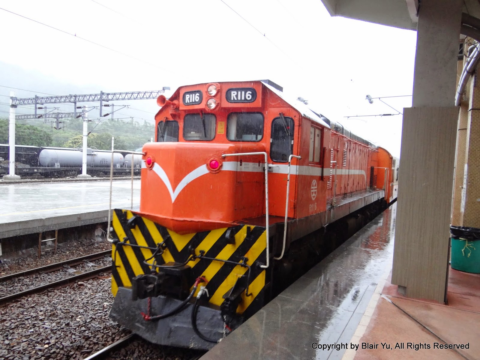 Blair's 鐵道攝影: R116柴電機車 / TRA R116 Diesel-electric Locomotive