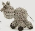 PATRON GRATIS BURRO AMIGURUMI  