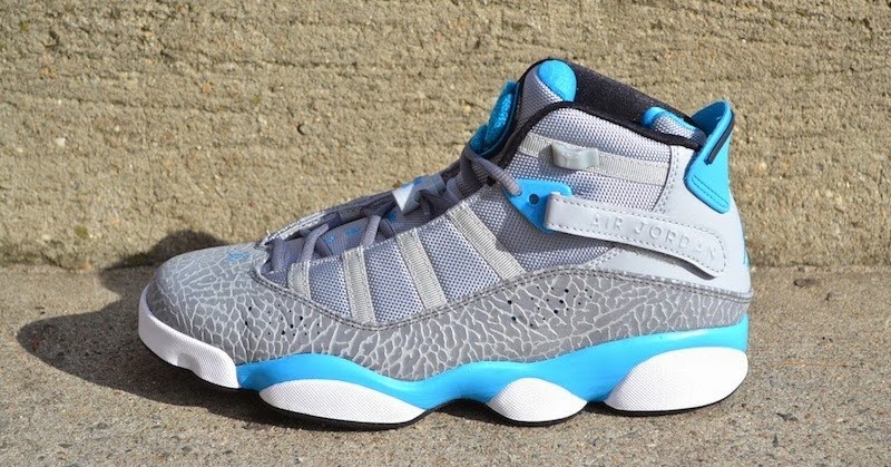 jordan 6 rings powder blue elephant