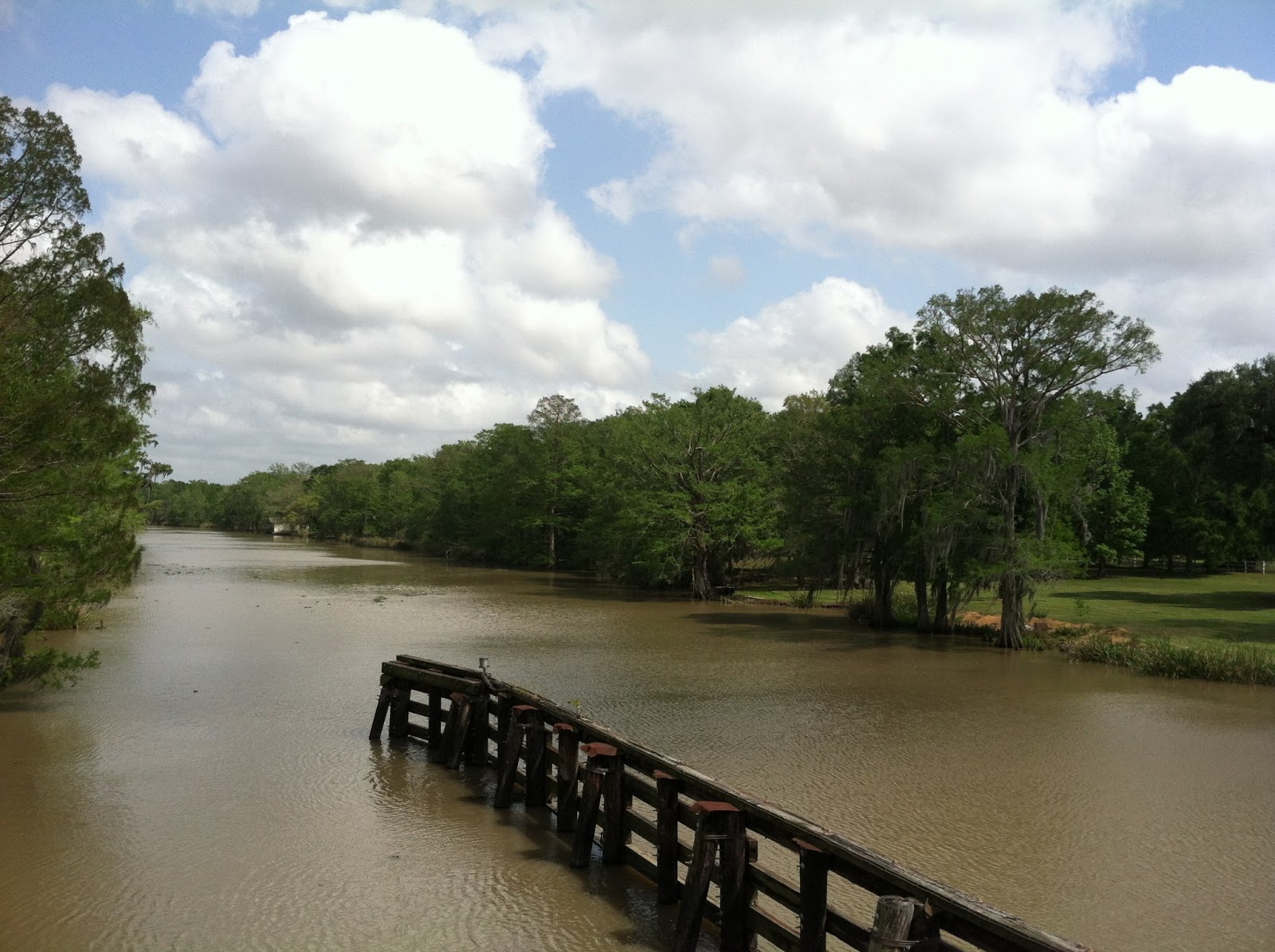 Along the Bayou Teche in Southern Louisiana
