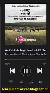 Hetfoi Zeneajanlo Punnany Massif Ft Pasztor Anna Charlie Peto Szabolcs Ami Volt Azt Majd Lesz Zene Mindorokre