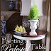 PAINTING A PEDESTAL TABLE